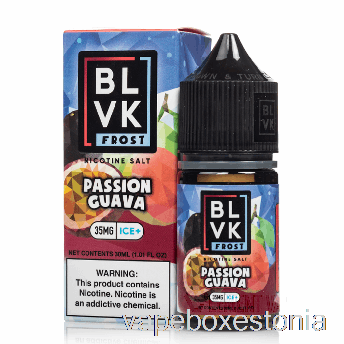 Vape Box Estonia Passion Guajaav - Blvk Külmasoolad - 30ml 35mg
